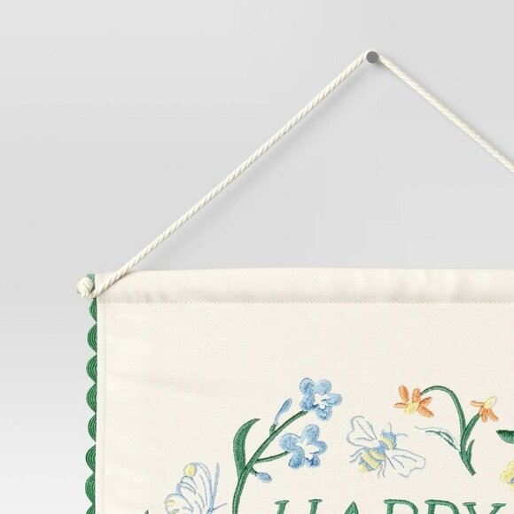 Threshold‎ Happy Spring Wall Hanging Banner - Target Easter 2024 - Picture 3 of 4